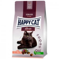 Сухой корм HAPPY CAT ADULT STERILISED ATLANTIK LACHS  Хэппи Кэт для Стерилизованных кошек Атлантический лосось 4 кг
