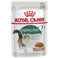 Влажный корм ROYAL CANIN INSTINCTIVE 7+  (КОНСЕРВЫ-ПАУЧИ) РОЯЛ КАНИН ИНСТИНКТИВ ДЛЯ ПОЖИЛЫХ КОШЕК СТАРШЕ 7 ЛЕТ В СОУСЕ (ЦЕНА ЗА УПАКОВКУ) 85 гр х 12 шт