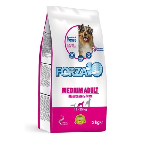 Сухой корм Forza10 MEDIUM ADULT MAINTENANCE   для взрослых собак средних пород из рыбы 15 кг