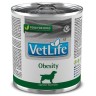 Лечебный корм FARMINA VETLIFE OBESITY Диета Фармина для собак при Ожирении (цена за упаковку) 300г х 6шт
