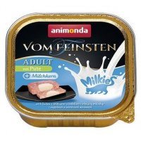 ANIMONDA VOM FEINSTEN MILKIES ADULT TURKEY MILK CORE Консервы Анимонда для взрослых кошек с Индейкой и молочной начинкой 100 гр 