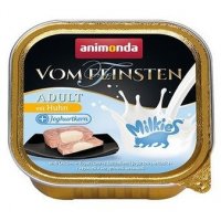 ANIMONDA VOM FEINSTEN MILKIES ADULT CHICKEN YOGURT CORE Консервы Анимонда для взрослых кошек с Курицей и йогуртовой начинкой  100 гр х 32 шт /цена за упаковку/