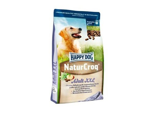 Сухой корм HAPPY DOG NATURCROQ ADULT XXL  Хэппи Дог НатурКрок для собак Крупных пород 15 кг