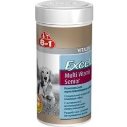 8IN1 EXCEL MULTI VITAMIN SENIOR 8в1 Мультивитамины для пожилых собак 70 табл.