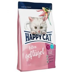Сухой корм Happy Cat Supreme Kitten Geflugel для котят с домашней птицей 4 кг