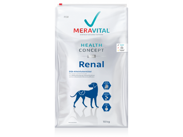 Сухой корм MeraVital Renal для собак Ветеринарный сухой корм для собак при почечной недостаточности 10 кг