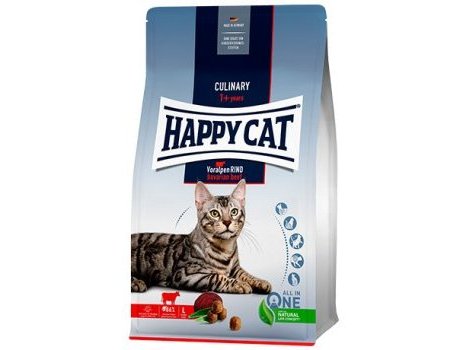 Сухой корм HAPPY CAT CULINARY VORALPEN RIND  Хэппи Кэт для взрослых кошек Альпийская Говядина 4 кг