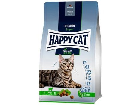 Сухой корм HAPPY CAT CULINARY WEIDE LAMM  Хэппи Кэт для взрослых кошек Пастбищный Ягненок 10 кг