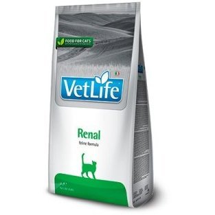 Лечебный корм FARMINA VET LIFE RENAL  Фармина для кошек при Заболеваниях почек  5 кг