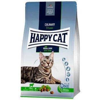 Сухой корм HAPPY CAT CULINARY WEIDE LAMM  Хэппи Кэт для взрослых кошек Пастбищный Ягненок  4 кг