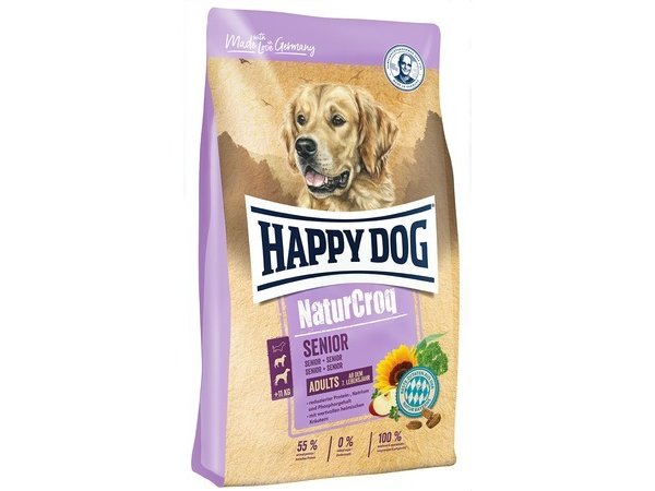 Сухой корм Happy Dog Premium Natur Croq Senior для пожилых собак всех пород 15 кг