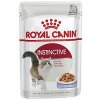 Влажный корм ROYAL CANIN INSTINCTIVE JELLY   (КОНСЕРВЫ-ПАУЧИ) РОЯЛ КАНИН ИНСТИНКТИВ ДЛЯ ВЗРОСЛЫХ КОШЕК СТАРШЕ 1 ГОДА В ЖЕЛЕ (ЦЕНА ЗА УПАКОВКУ) 85 гр х 28 шт