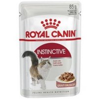 Влажный корм ROYAL CANIN INSTINCTIVE   (КОНСЕРВЫ-ПАУЧИ) РОЯЛ КАНИН ИНСТИНКТИВ ДЛЯ ВЗРОСЛЫХ КОШЕК СТАРШЕ 1 ГОДА В СОУСЕ (ЦЕНА ЗА УПАКОВКУ) 85 гр х 28 шт